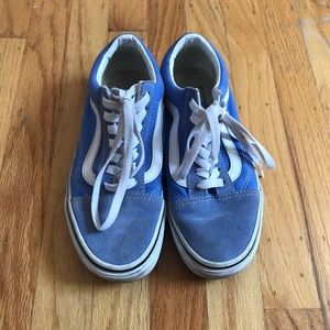 Vans Old Skool Shoes in Ultramarine/True White